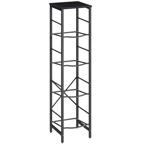 HOOBRO Water Jug Rack front view shows durable frame for secure 5-gallon bottles.