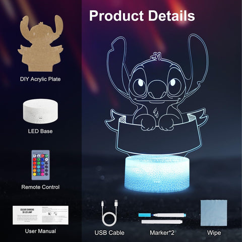 Hoofun cleaning cloth included to keep the light looking new.