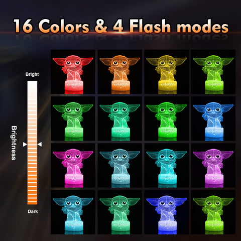 Hoofun Star Wars 3D Night Light ideal as a birthday gift.