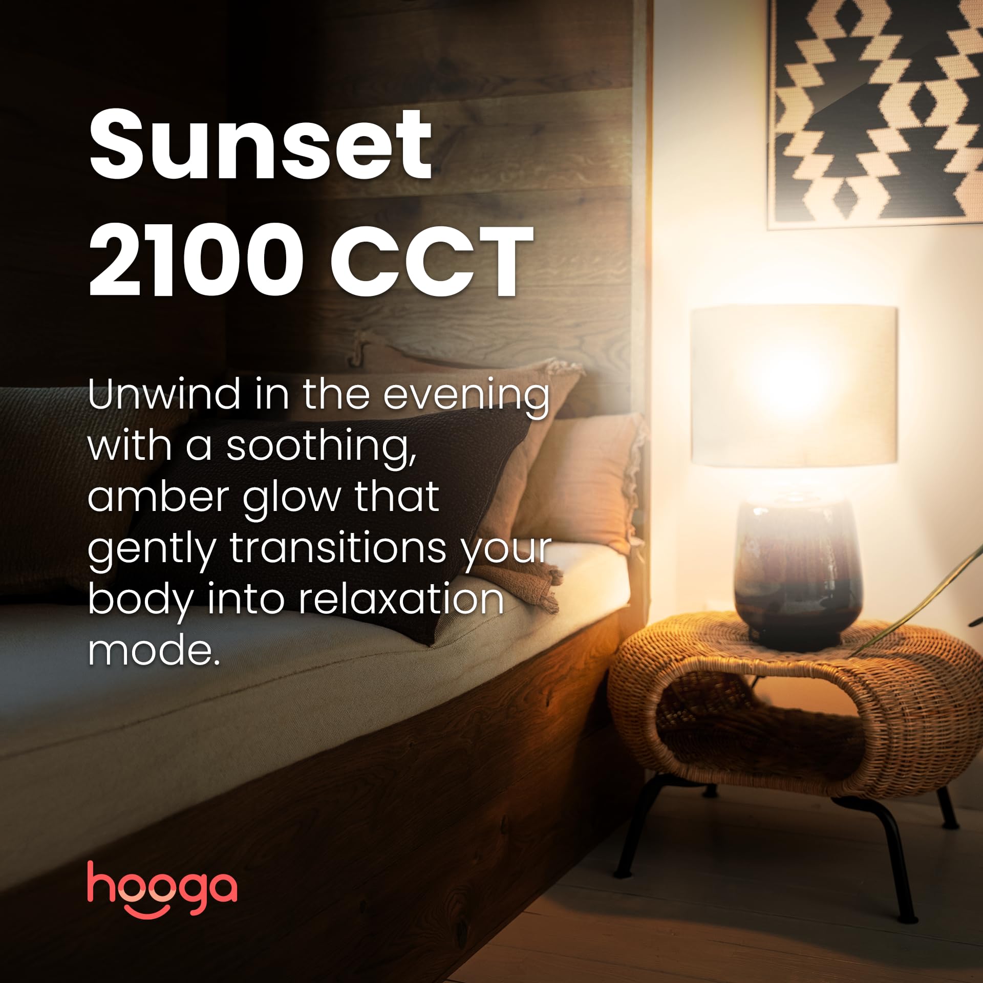 Hooga circadian rhythm bulb helps save energy with 7W efficiency