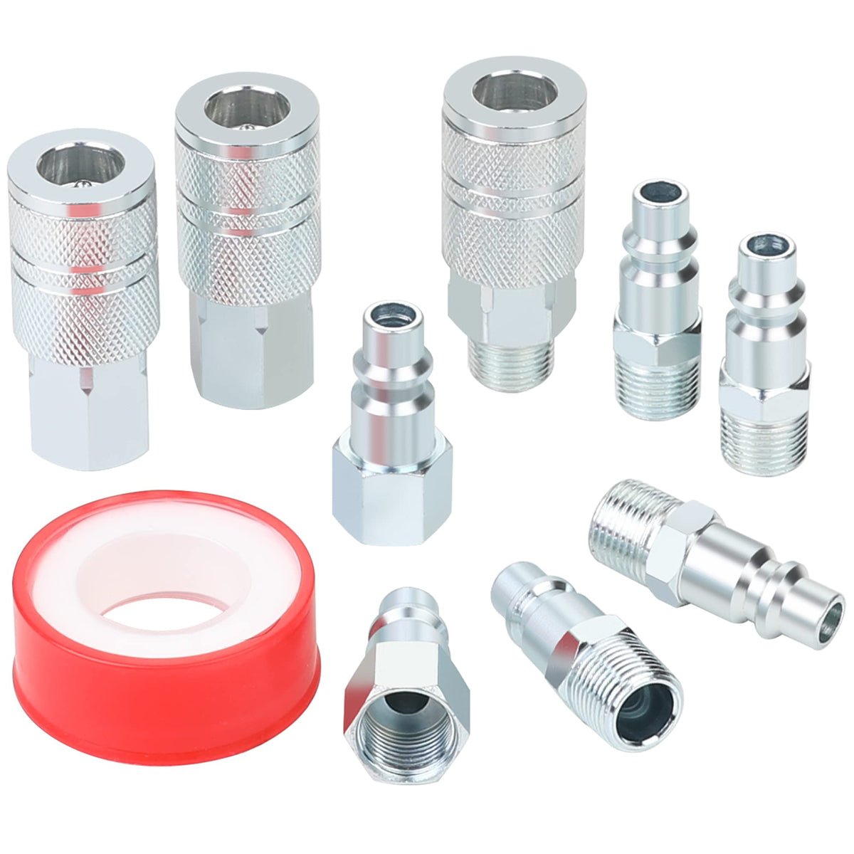 HOOTSUM 3-8 inch air coupler with FNPT threads for reliable quick connections