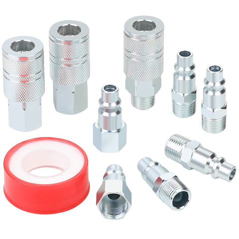 HOOTSUM 3-8 inch air coupler with FNPT threads for reliable quick connections