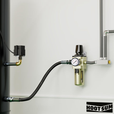 HOOTSUM 700 PSI rating supports high-demand air tools safely