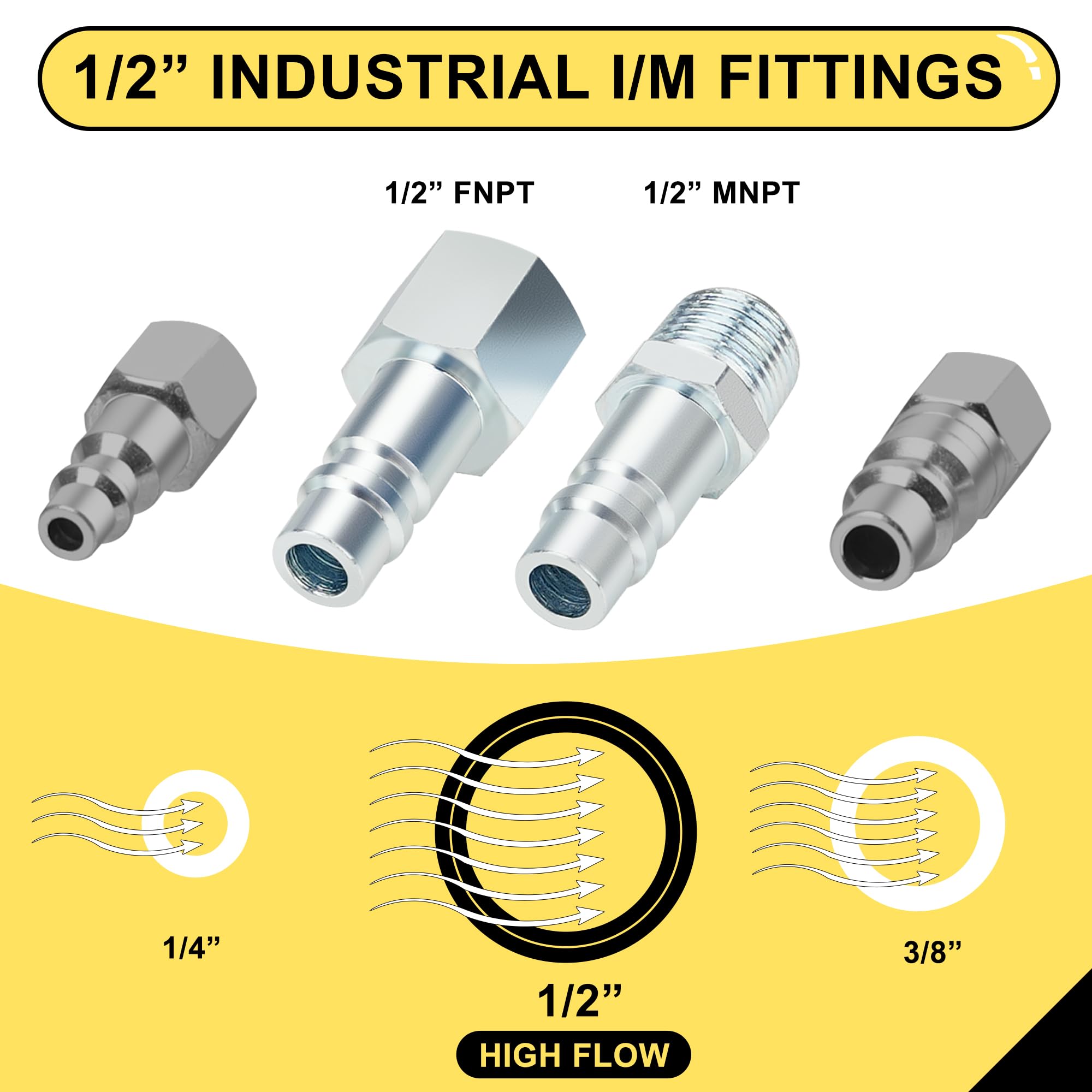HOOTSUM brass fittings offer durable, corrosion resistant performance