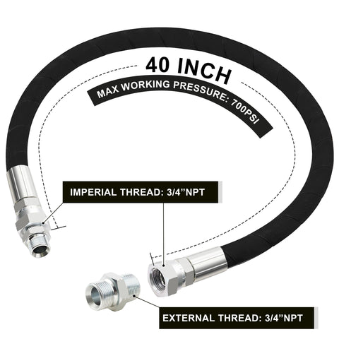 HOOTSUM 3/4-inch rotate fittings enable easy on-site installation