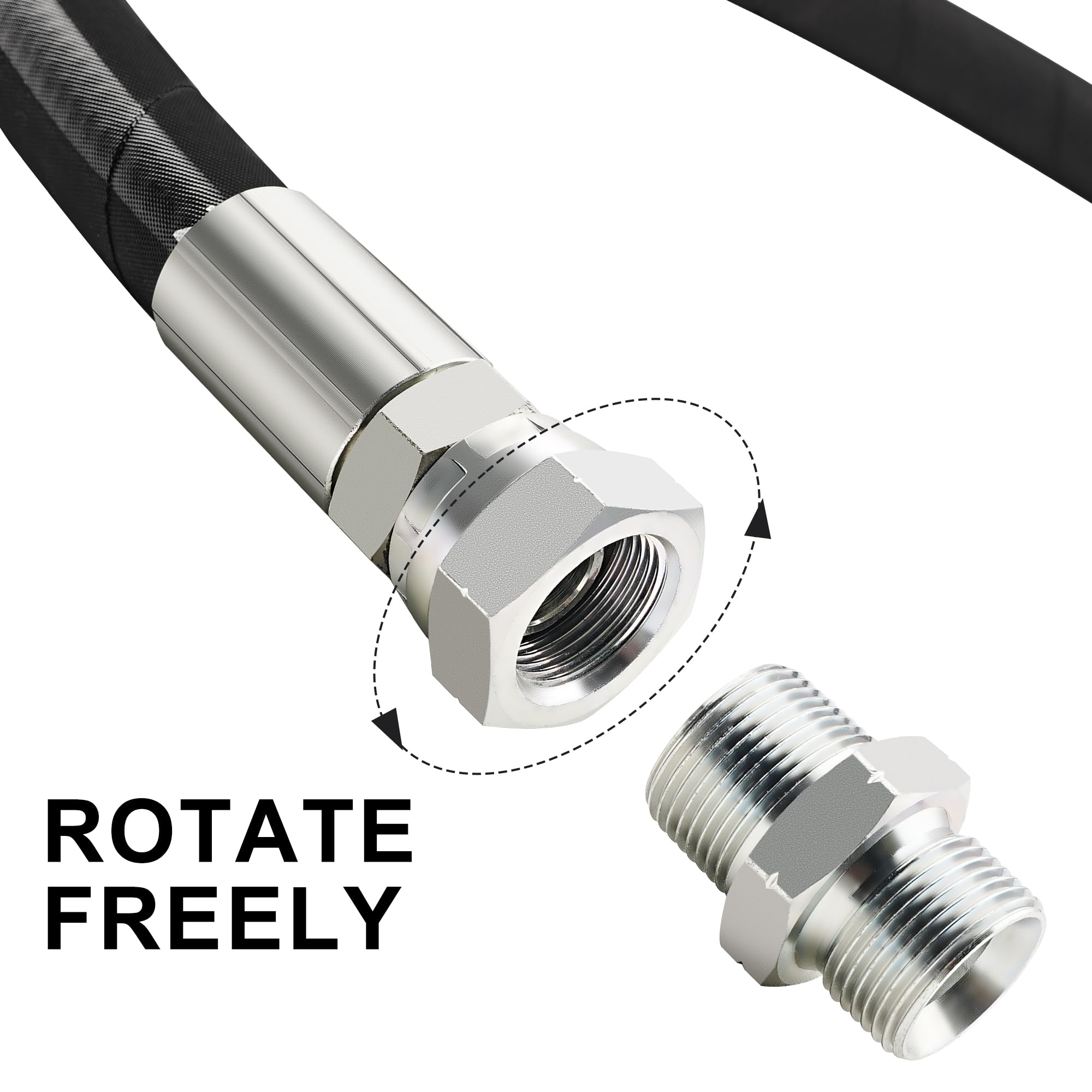 HOOTSUM vibration-damping hose reduces regulator shock for smoother pressure flow
