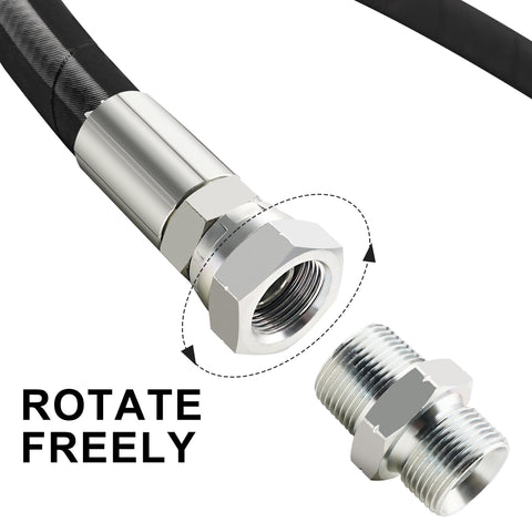 HOOTSUM vibration-damping hose reduces regulator shock for smoother pressure flow