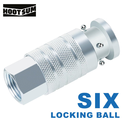 HOOTSUM zinc-plated steel construction delivering durable shop-grade fittings