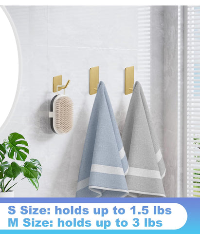 Hoousuper outdoor no-damage hooks prevent wall marks on exterior surfaces.