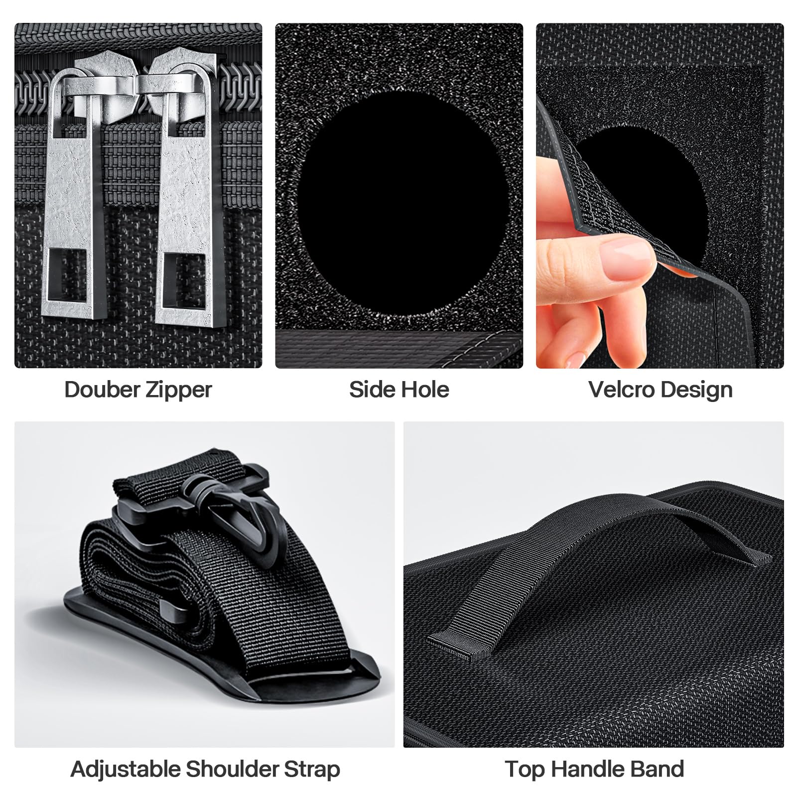 HOOVO Lipo Bag with adjustable strap for travel convenience