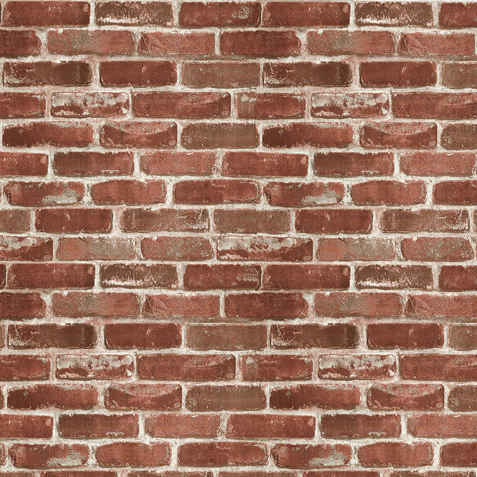 Hopeak red brick wallpaper roll showing brick texture for quick interior upgrade.