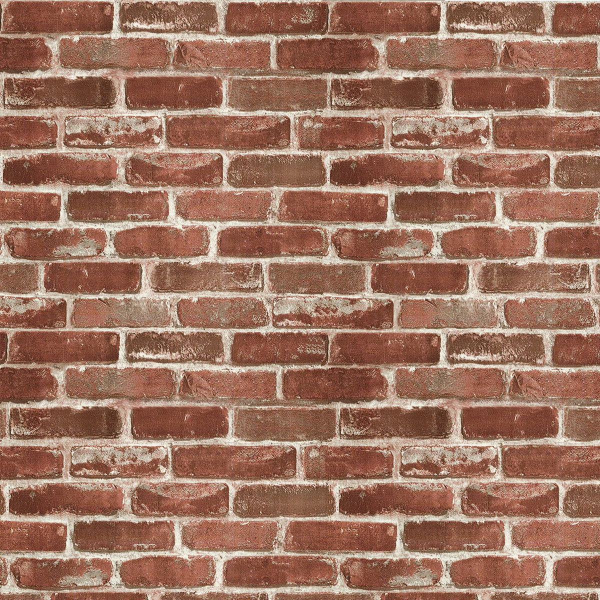 Hopeak red brick wallpaper roll for quick wall updates