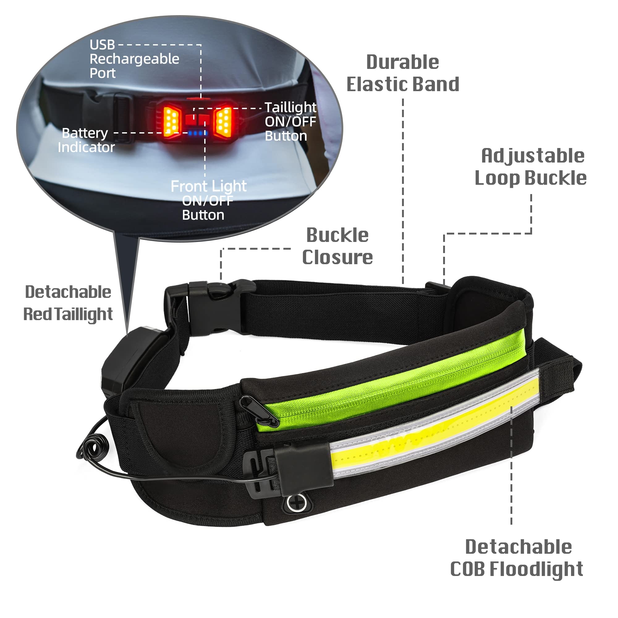 Hopedone soft, breathable waist belt for comfortable all-day wear