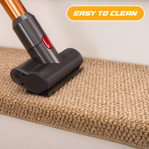 Hopeviva stair treads easy-clean surface simplifies maintenance on every step.