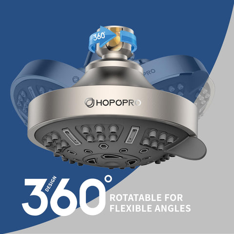 HOPOPRO 66-nozzle array for easy cleaning and consistent spray.