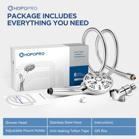 HOPOPRO chrome finish packaging highlights premium, durable build