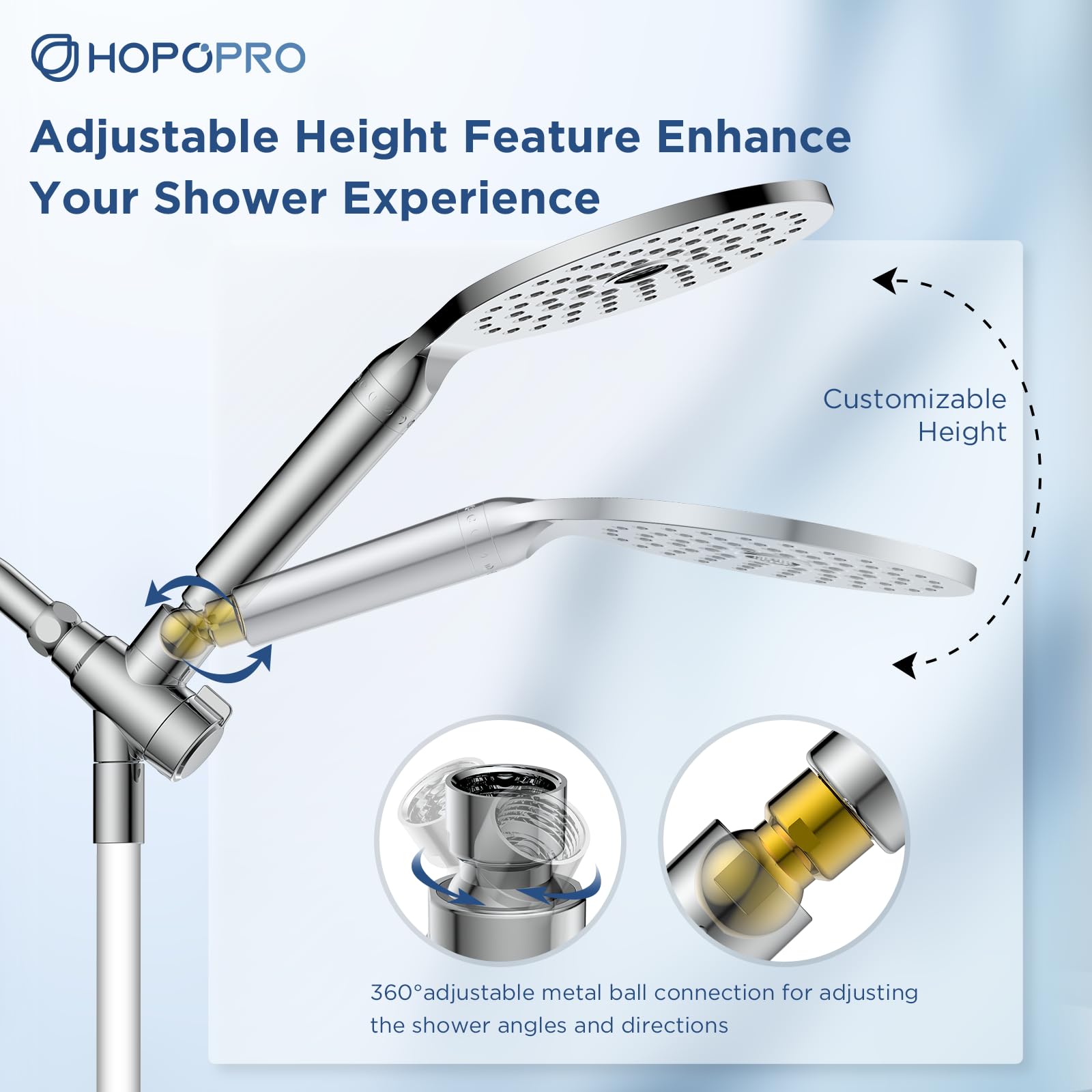 HOPOPRO installation guide and included fittings simplify setup