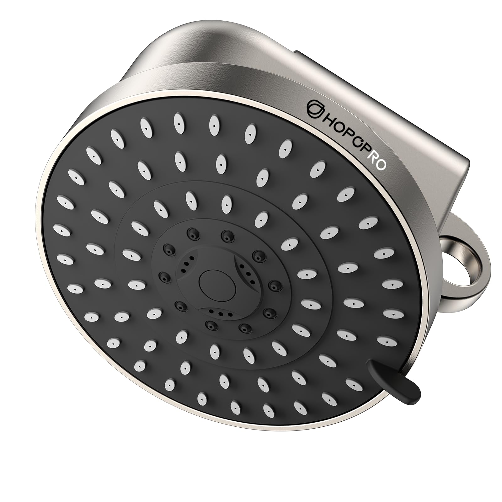 HOPOPRO high-flow 6-inch shower head for broad coverage and strong spray.