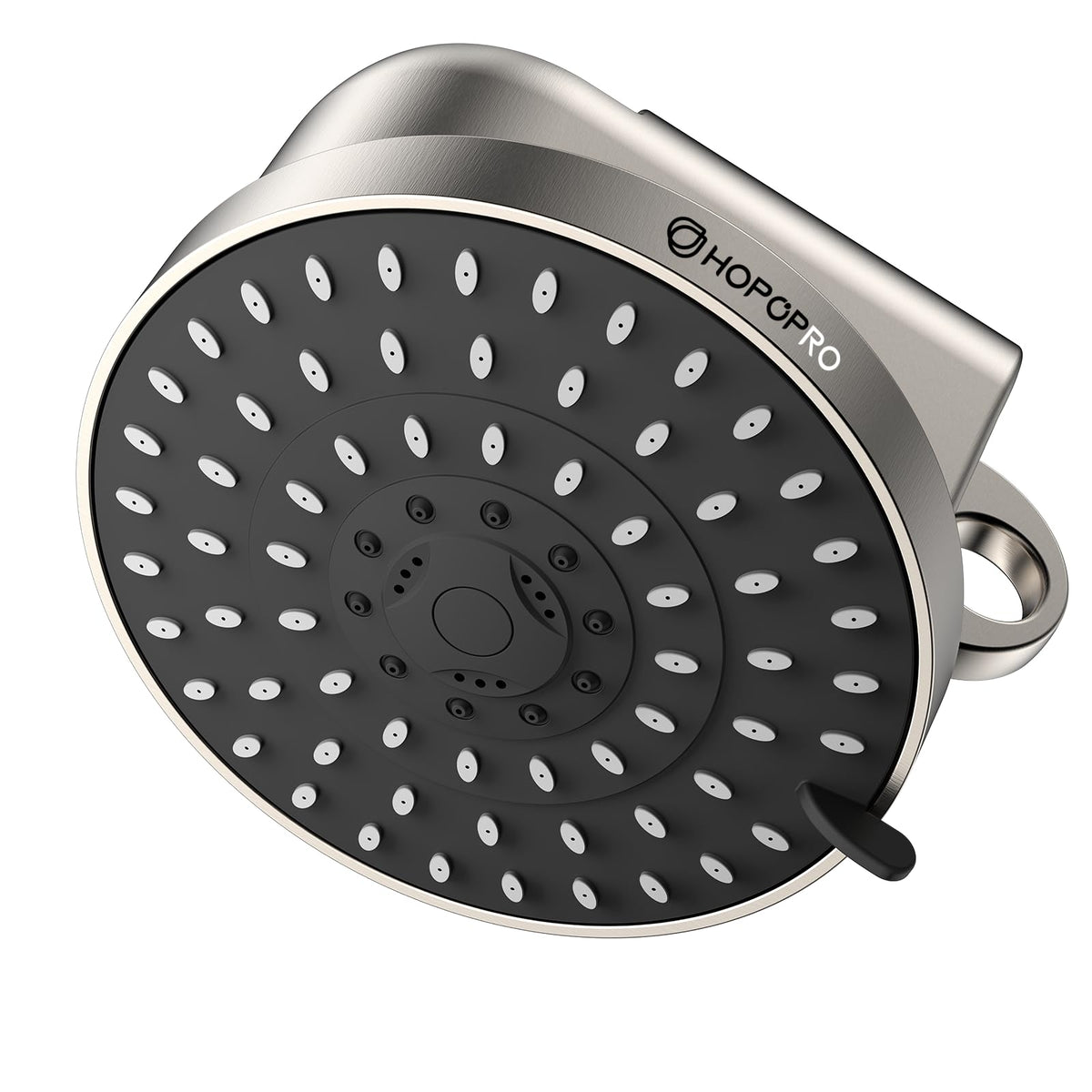 HOPOPRO high-flow 6-inch shower head for broad coverage and strong spray.