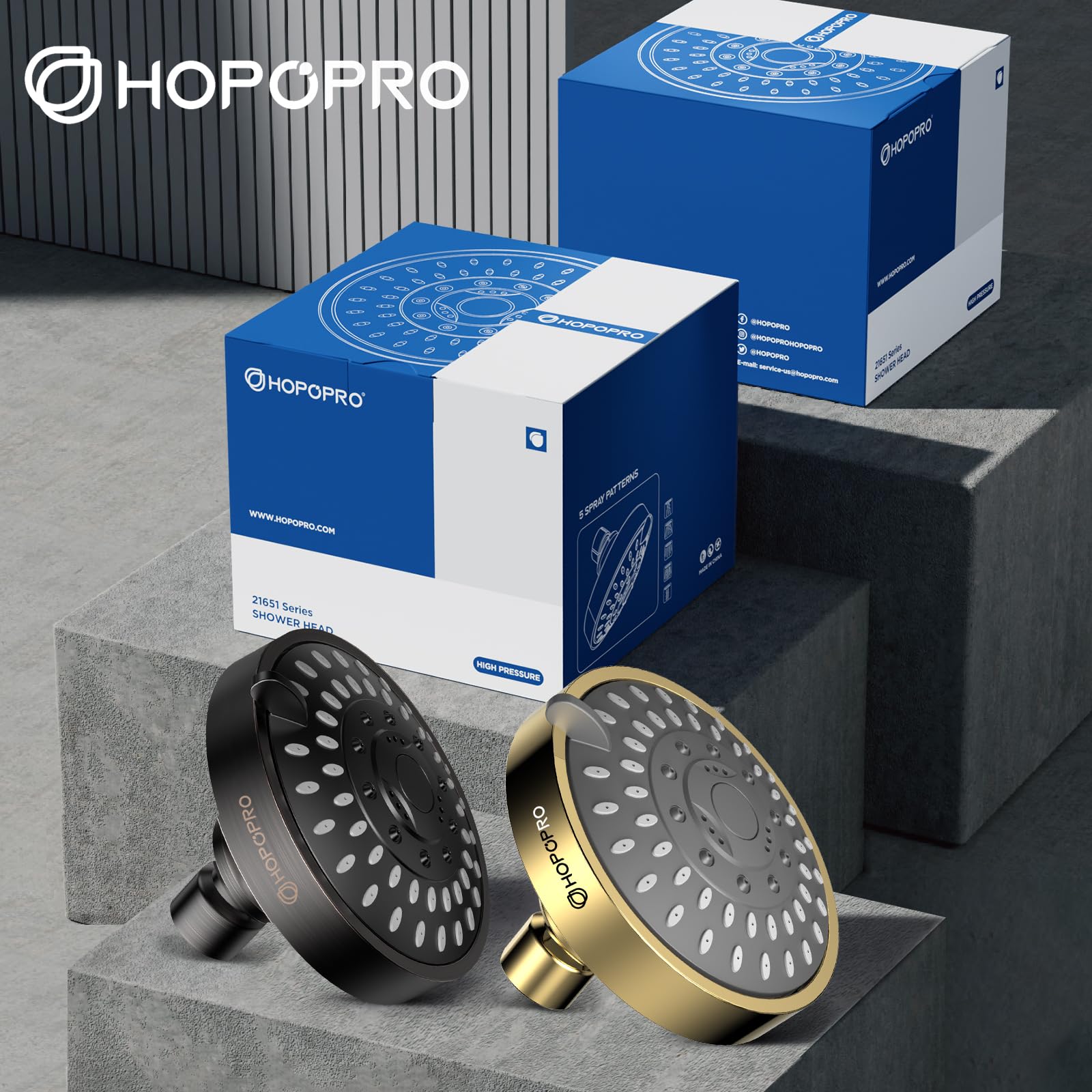 HOPOPRO multiple spray modes offer customizable spa like experiences at home