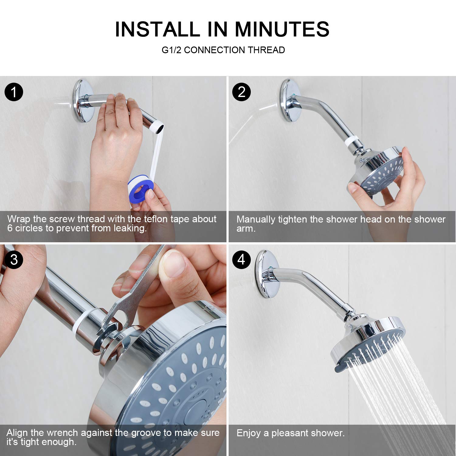 HOPOPRO recommended by media outlets adds trusted quality to your shower upgrade