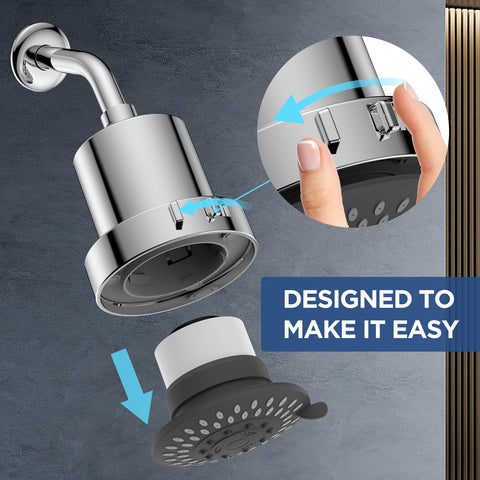HOPOPRO sectional cartridge lasts longer, boosting filtration time per shower