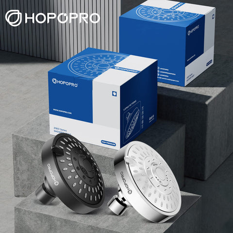 HOPOPRO tool-free installation kit speeds setup with anti-leak tape.