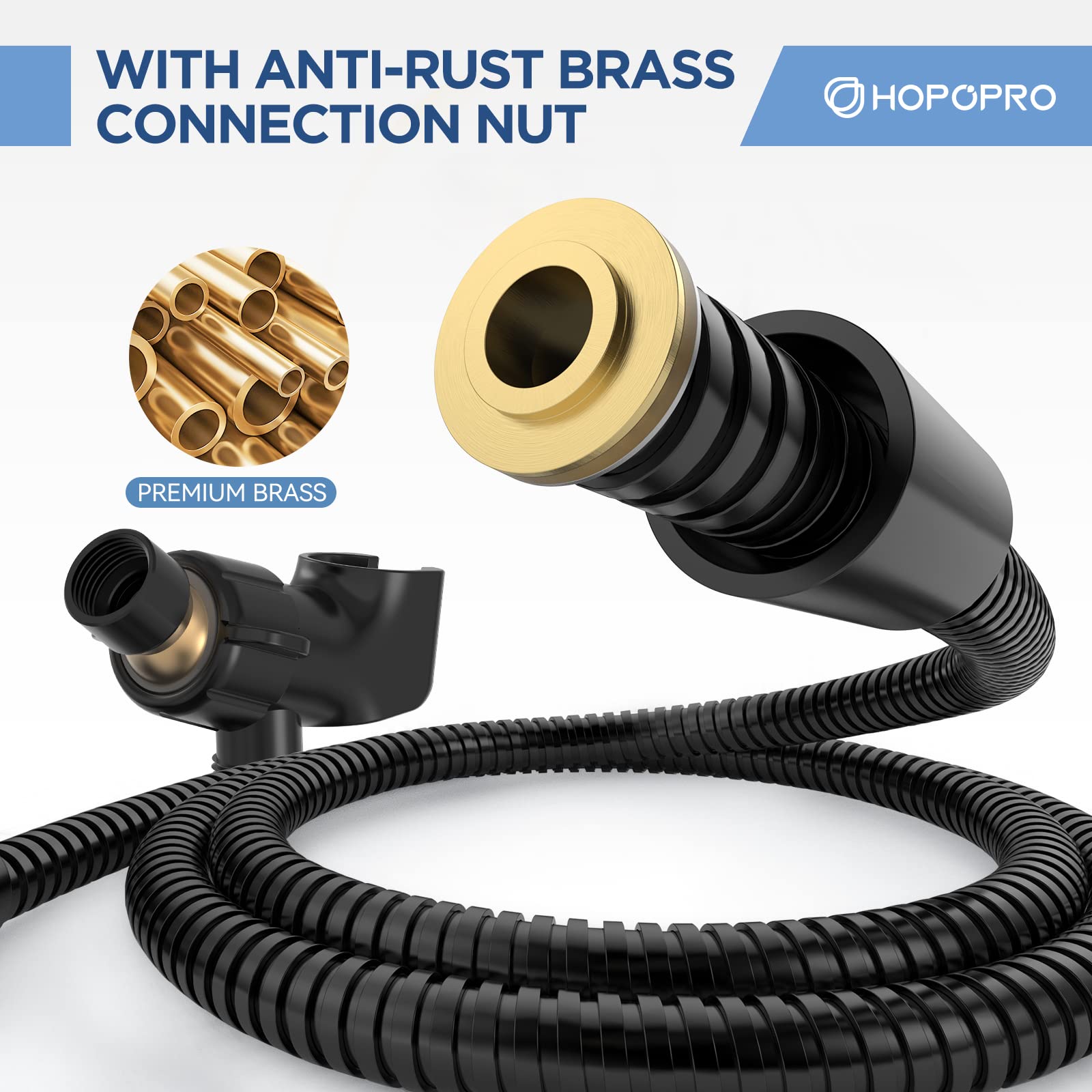 HOPOPRO universal G1/2 connection ensures broad compatibility.