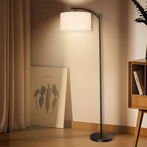 HoperBriwght standing lamp assembly showing quick setup and sturdy build