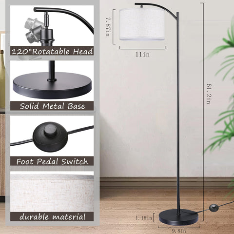 HoperBriwght weighted base provides stability for busy rooms