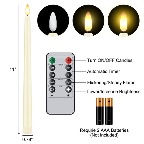 Hopule 12-pack with remote makes large space decorating easy.