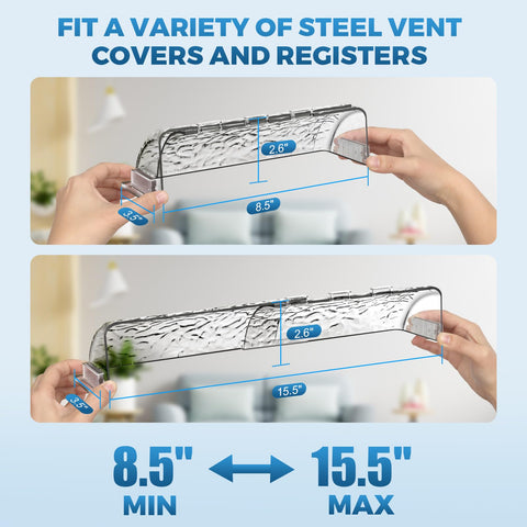 HOPYANE magnetic deflectors magnet-secured for quick, tool-free installation.