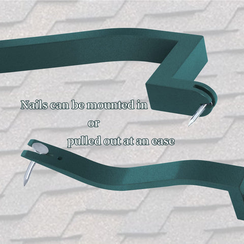 Hoqqf nail-slot holds nails to prevent finger strikes during use