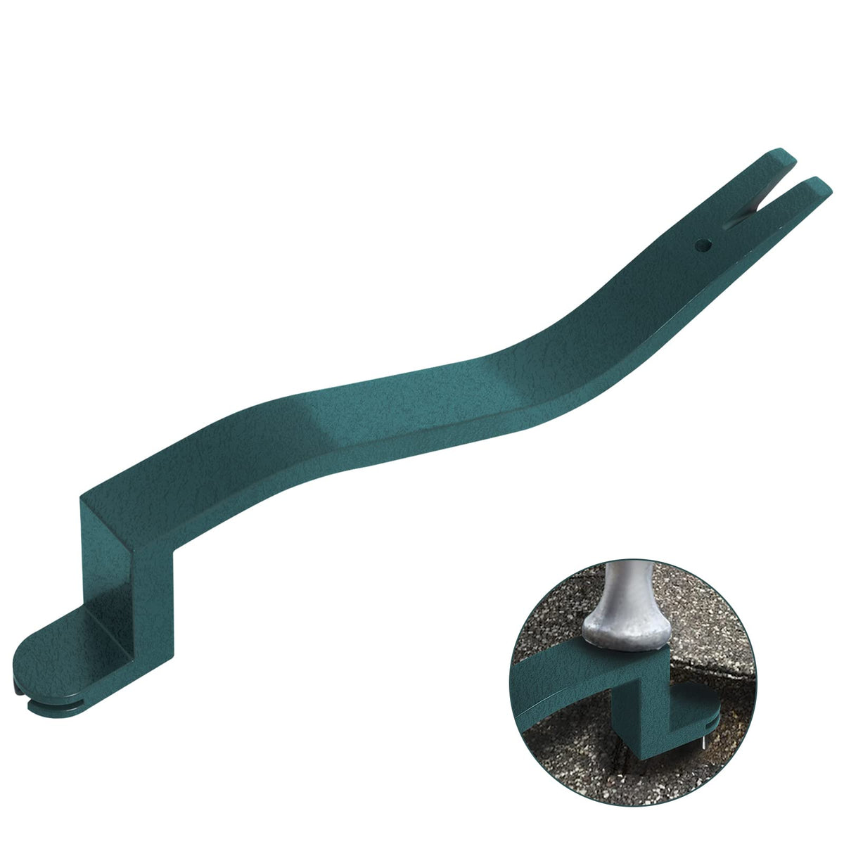 Hoqqf upgraded roof shingles removal tool enables fast nail removal