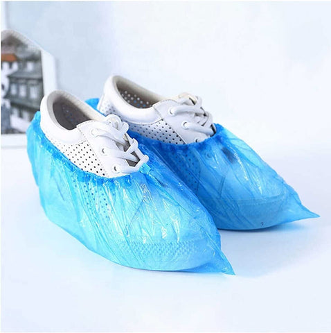 Horlon one-size-fits-most shoe covers with elastic for secure wear