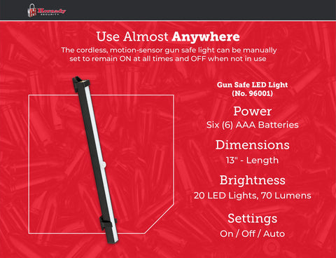 Hornady light bar with clips enables easy, tool-free installation.