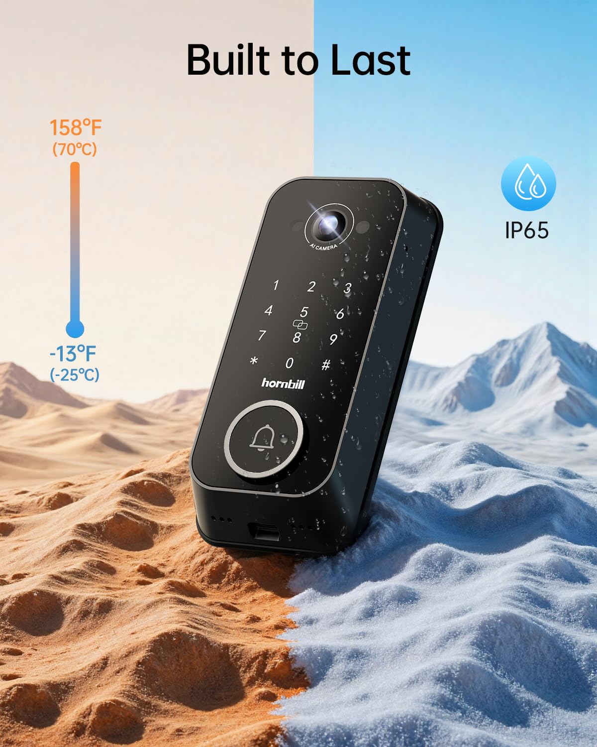 Two backup batteries ensure long-term operation and reliability.