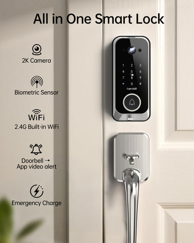 Hornbill doorbell kit exterior view enables instant visitor alerts.