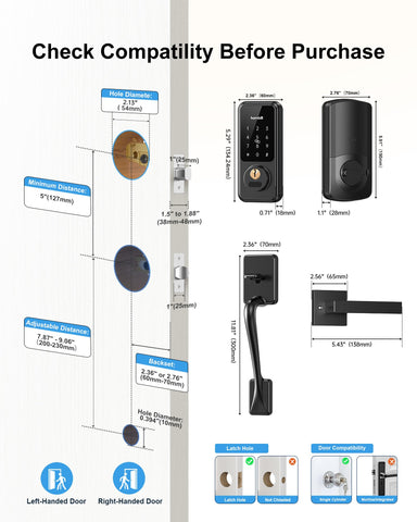 Hornbill TTLock app control for managing guest codes and access logs.