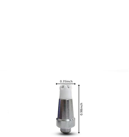 HORNEDI Seahorse Tips II 510-thread fit with 1.2-ohm ceramic tip for durability.