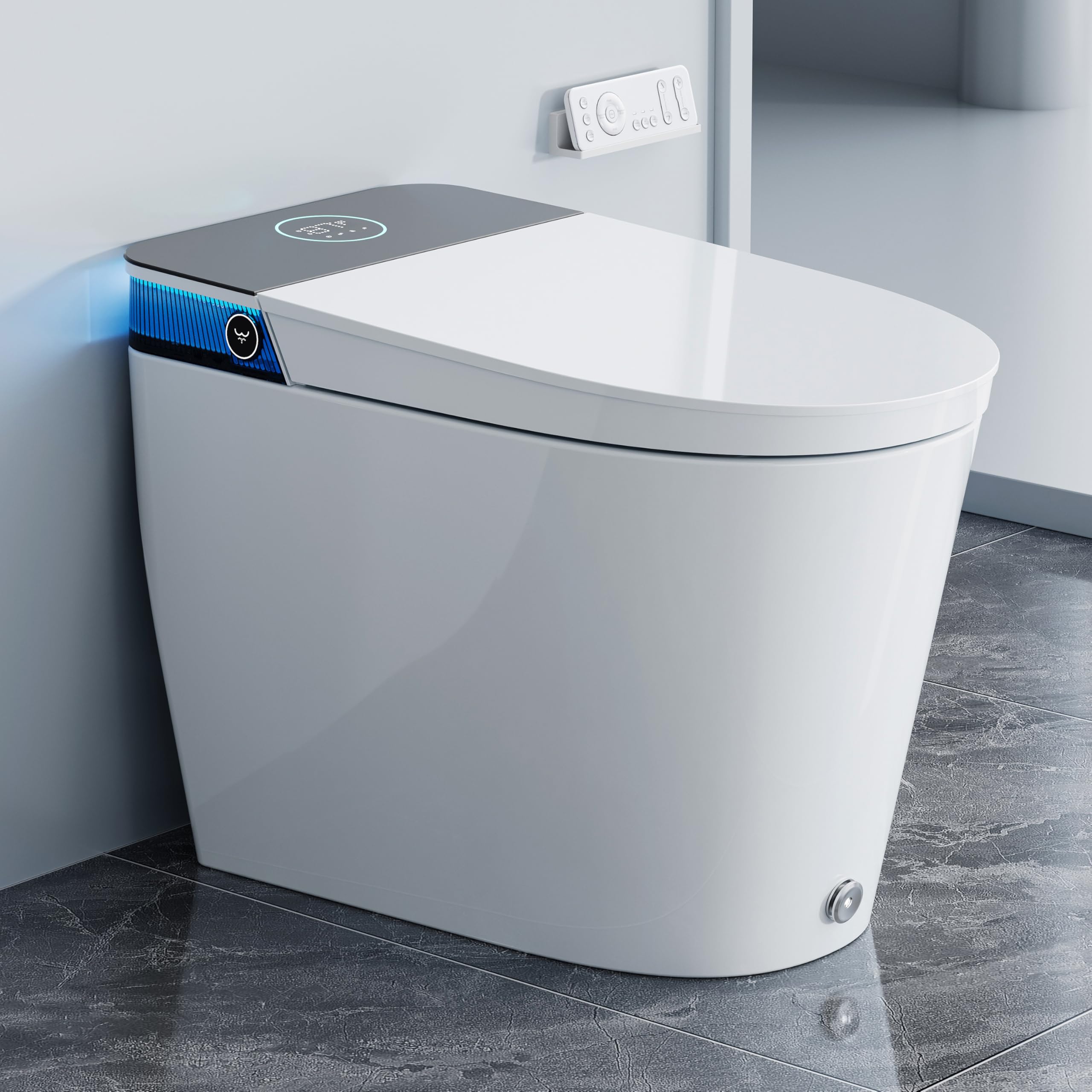 HOROW Artistic Bidet Toilet front view showing accessible height for easy transfers