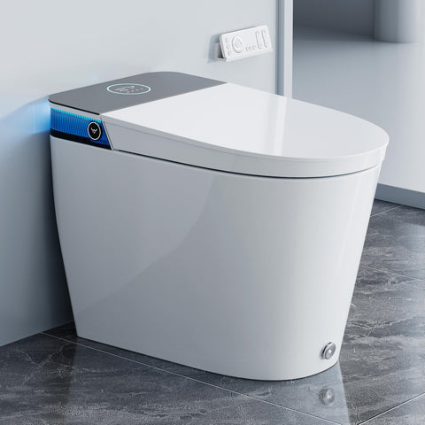 HOROW Artistic Bidet Toilet front view showing accessible height for easy transfers