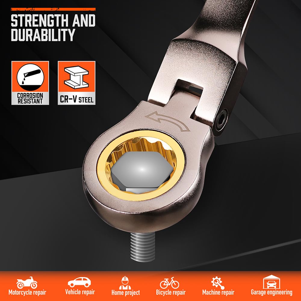 HORUSDY 72-tooth ratchet with smooth engagements