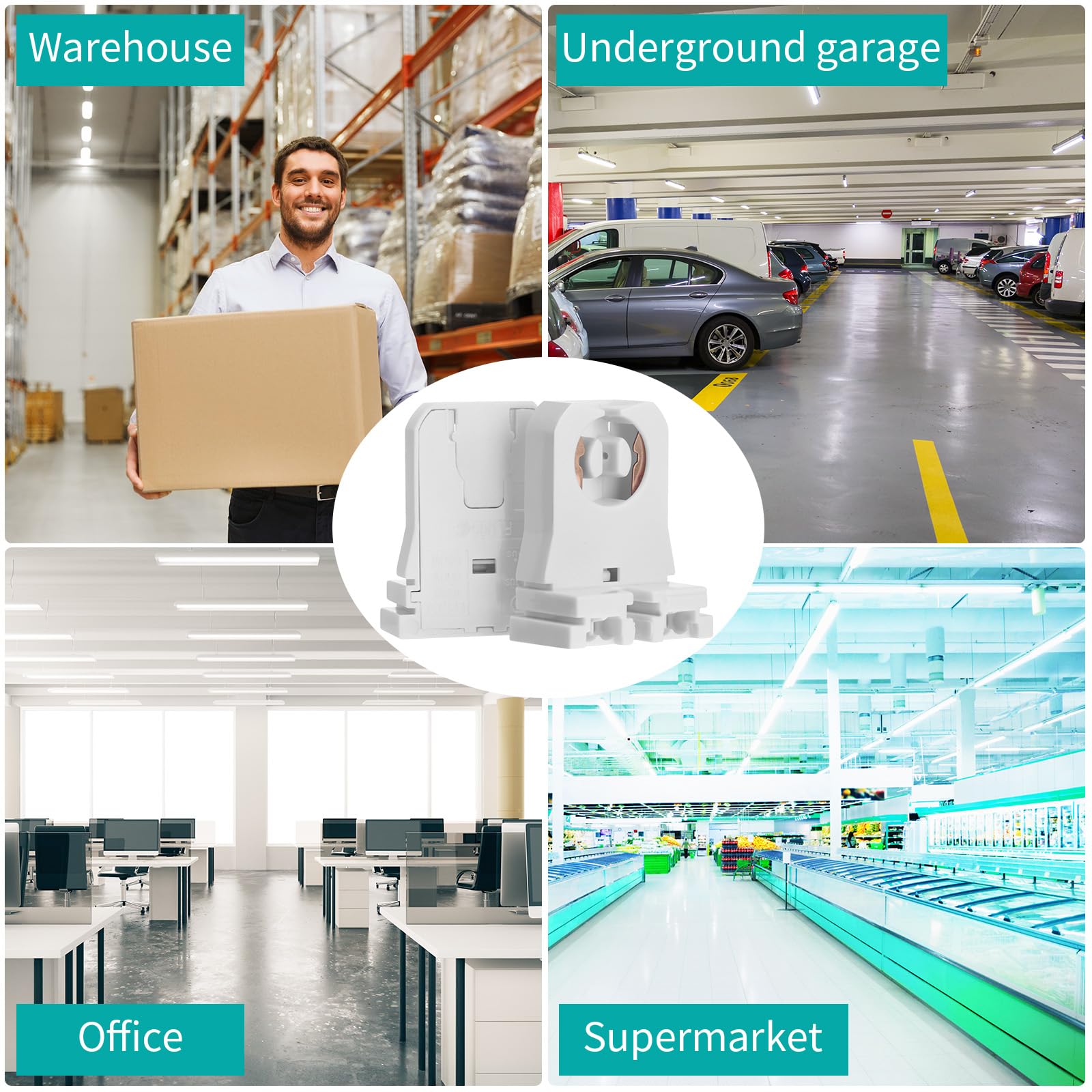 Hortsun 18-gauge wire connection supports straightforward installation.