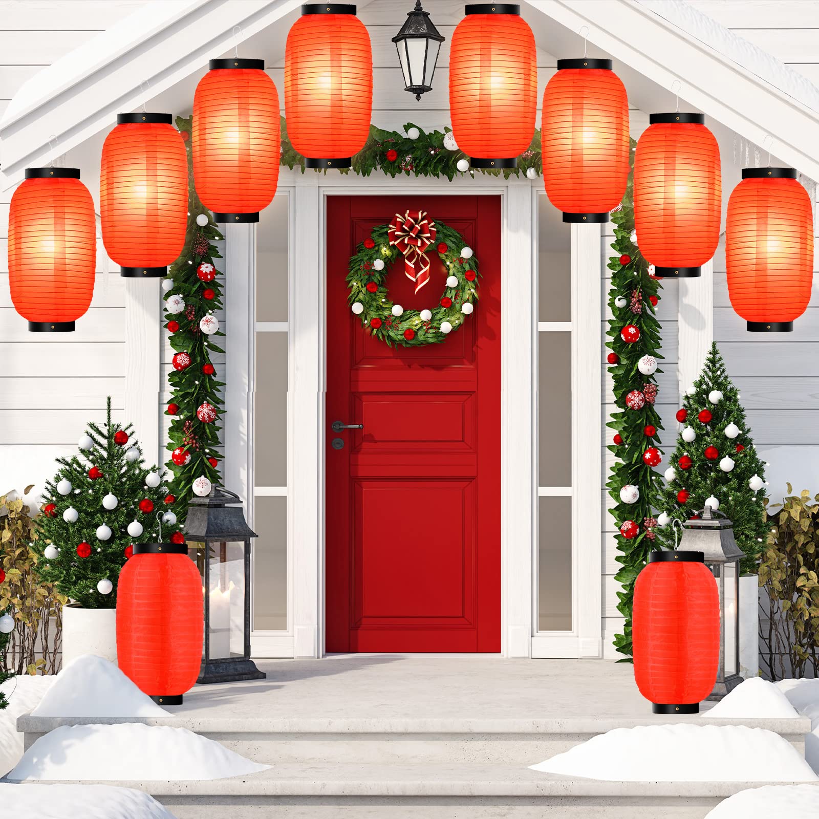 Hortsun Luna Festival setup with lanterns, ideal for festive celebrations.