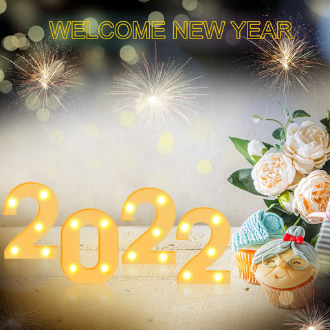Hortsun numbers offer wall-hanging or freestanding display options