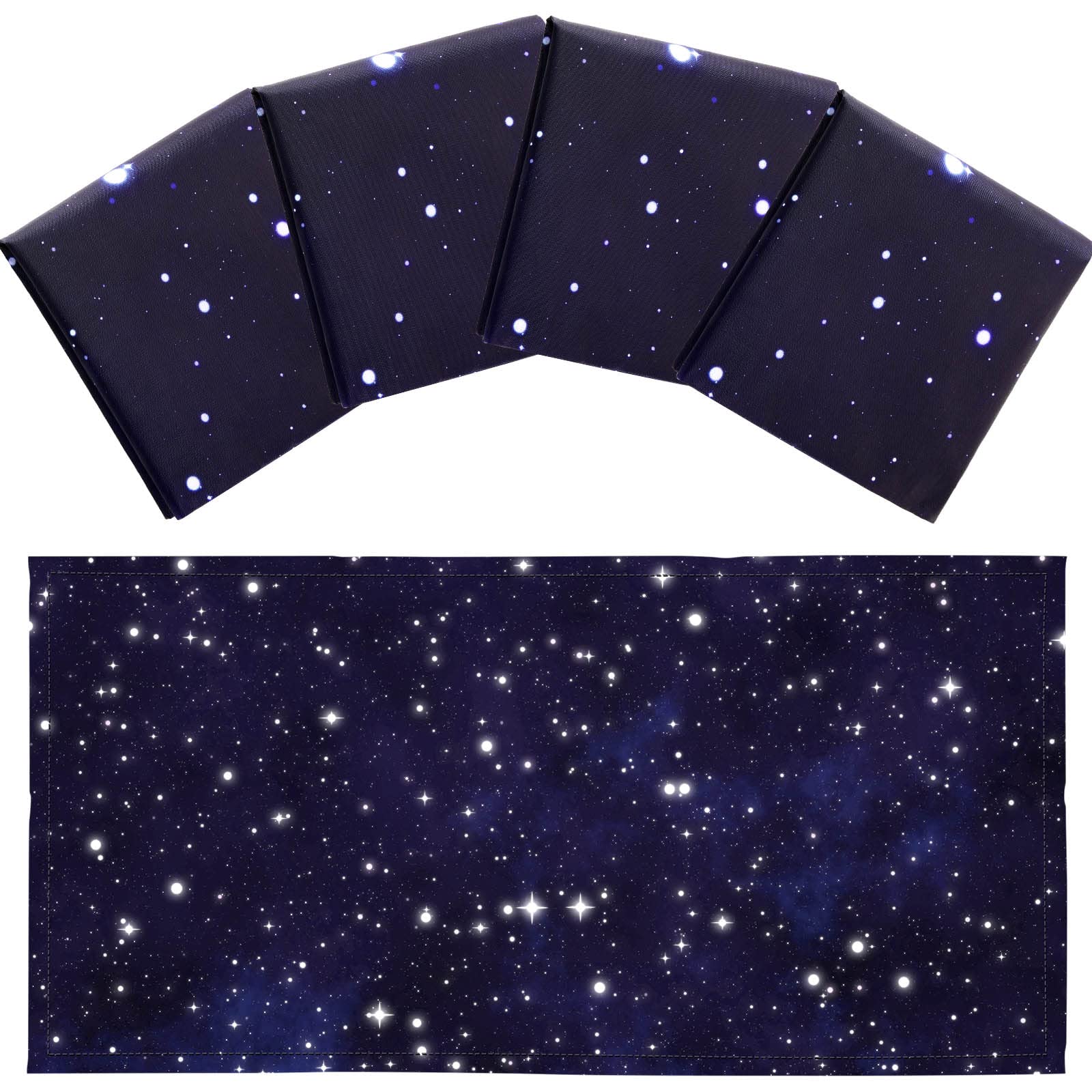 Hortsun Starry Sky 4x2 ft light cover softly diffuses glare for focused work.