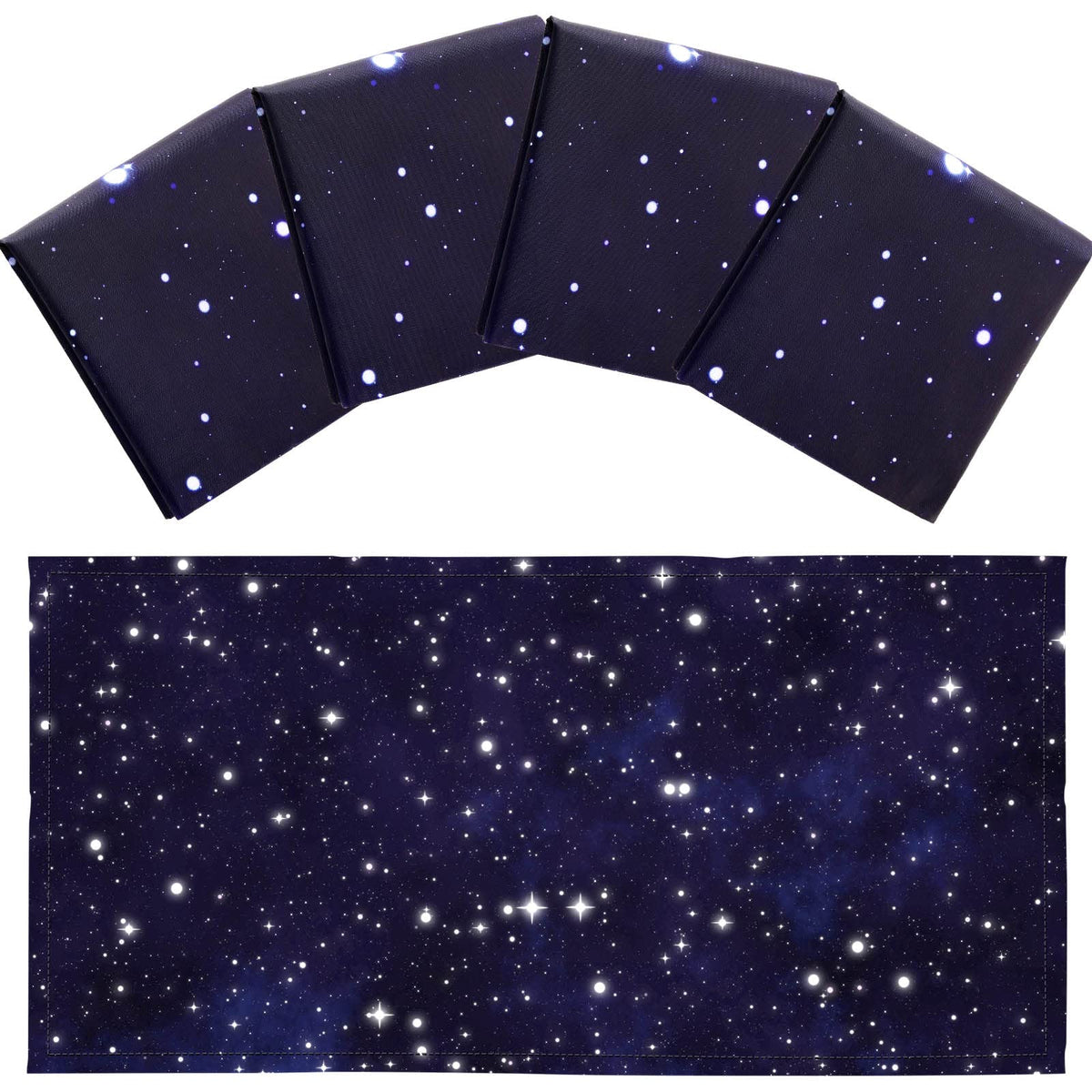 Hortsun Starry Sky 4x2 ft light cover softly diffuses glare for focused work.