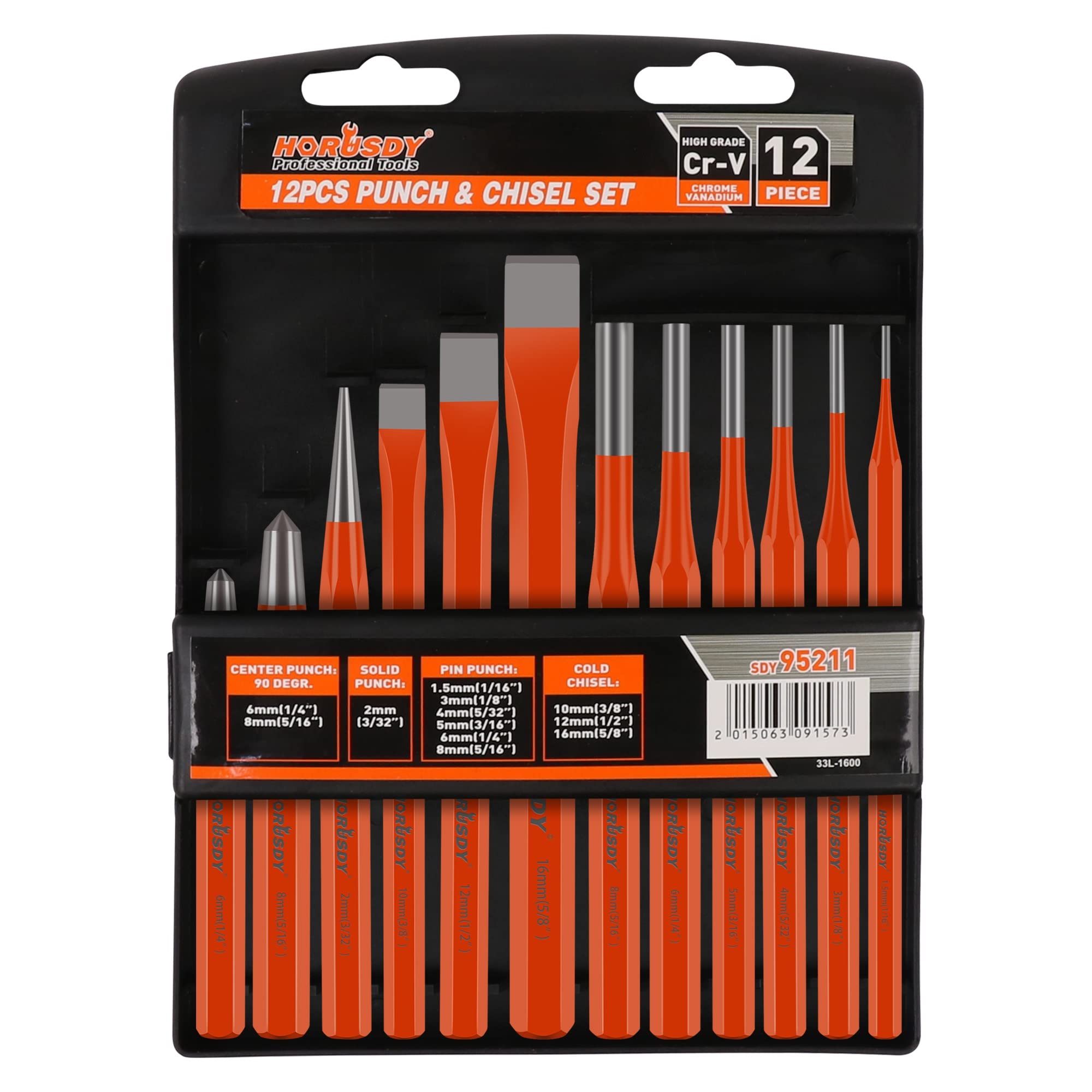 HORUSDY 12-piece set packaging for easy transport and storage