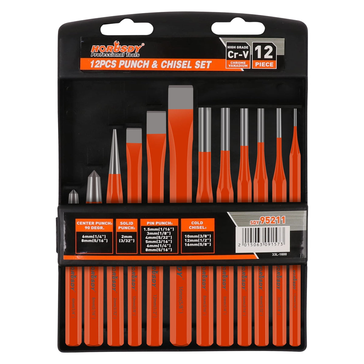 HORUSDY 12-piece set packaging for easy transport and storage
